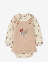 Boboli - Set Knit For Baby Girl -Bci - Bodžių rinkinys - Smėlio