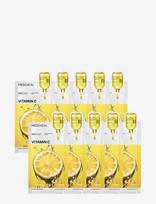 Mediheal - Mediheal - Vitamin C Essential Mask Clear Toning (10Pcs.) - Lakštinė kaukė - Nude