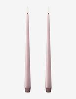 Ester & Erik - Led Taper Candle 30Cm 2-Pack - LED žvakė - Rožinė