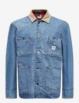 Lee Jeans - 91Lj Chore Jacket - Džinsinis švarkas be pamušalo - Mėlyna