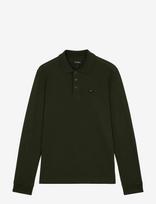 Wrangler - Ls Polo Shirt - Marškinėliai ilgomis rankovėmis - Chaki spalva
