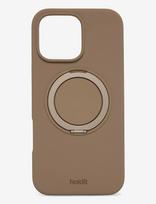 Holdit - Silicone Stand Case Iphone 16 Pro Max Mocha Brown - Telefono dėklas - Ruda