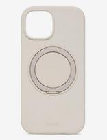 Holdit - Silicone Stand Case Iphone 16E/15 Mocha Brown - Telefono dėklas - Smėlio