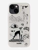 Holdit - Graphic Case Magsafe Cpt. Iph17E/16E/15/14/13 - Telefono dėklas - Pilka