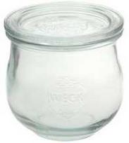 Weck Tulip patentinė stiklinė 370 ml Ø90x86mm be dangtelio