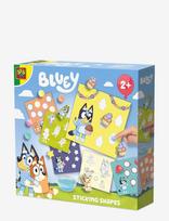 SES Creative - Bluey - Sticking Shapes - Rankdarbių rinkinys - Marga / raštuota