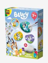 SES Creative - Bluey - Rock Painting - Rankdarbių rinkinys - Mėlyna