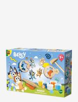 SES Creative - Bluey - Dough Mega Set 5 X 90G - Play Dough - Marga / raštuota