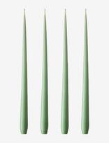 Ester & Erik - Slim Candle 24Cm 4-Pack - Žvakė - Žalia