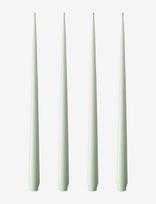 Ester & Erik - Slim Candle 24Cm 4-Pack - Žvakė - Žalia