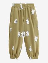 Lindex - Moomin Joggers With Brushed Inside - Sportinės kelnės - Chaki spalva