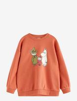 Lindex - Moomin Sweatshirt With Brushed Inside - Megztinis - Koralinė spalva