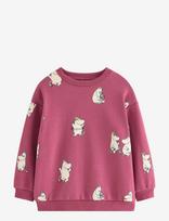 Lindex - Moomin Sweatshirt With Brushed Inside - Megztinis - Rožinė