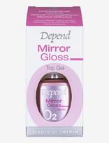 Depend Cosmetic - (Hybrid Speed Glossy) Top Gel - Nagų lakas - Nude