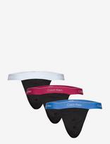 Calvin Klein - Thong 3Pk - Kelnaitės - Juoda