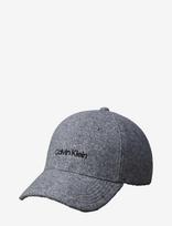 Calvin Klein - Embroidered Titlecase Logo Felt - Kepurė - Pilka