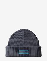 Calvin Klein - Patch Chunky Ri﻿b Cotton Docker - Kepurė - Pilka