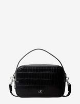 Calvin Klein - Ck Croc Camera Bag - Rankinė per petį - Juoda