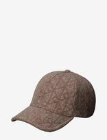 Calvin Klein - Aop Embroidered Wool Felt Cap - Kepurė - Ruda