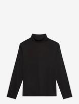 Calvin Klein - Ls Lightweight Supima Rollneck T - Golfo kelnės - Juoda
