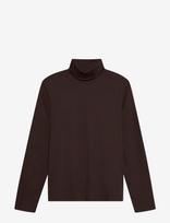 Calvin Klein - Ls Lightweight Supima Rollneck T - Golfo kelnės - Ruda