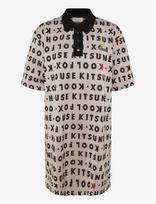 Maison Kitsune - Polo Dress - Trumpa suknelė - Balta