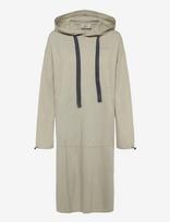 Maison Kitsune - Hoodie Dress - Iki kelių ir midi suknelės - Smėlio