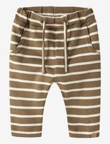 Lil'Atelier - Nbmlimia Lin Loose Pant Lil - Kelnės - Ruda
