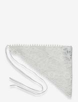Pieces - Pcasta J Wrap Lace Sarong - Lengvas šalikas - Balta