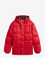 Tommy Hilfiger - Ripstop Square Baffle Down Parka - Parka stiliaus striukė - Raudona
