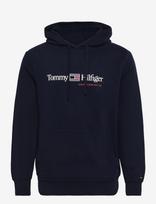 Tommy Hilfiger - Rwb Graphic Reg Fleece Hoodie - Džemperis - Tamsiai mėlyna