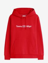 Tommy Hilfiger - Rwb Graphic Reg Fleece Hoodie - Džemperis - Raudona