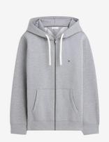 Tommy Hilfiger - Essential Fleece Hooded Reg Zt - Džemperis - Pilka
