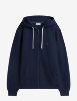 Tommy Hilfiger - Essential Fleece Hooded Reg Zt - Džemperis - Tamsiai mėlyna