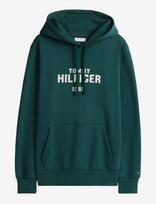 Tommy Hilfiger - Hilfiger Stack Reg Fleece Hoodie - Džemperis - Žalia