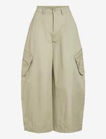 Vila - Vikasu Barrel Pants - Plačios kelnės - Chaki spalva