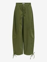 Object - Objnanda Mw Loose Pant 146 - Plačios kelnės - Chaki spalva