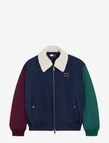 Tommy Jeans - Tjm Flag Aviator Jacket - Bomberio striukė - Tamsiai mėlyna