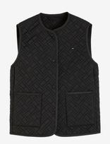Tommy Hilfiger - Quilted Liner Vest - Dygsniuota liemenė - Juoda