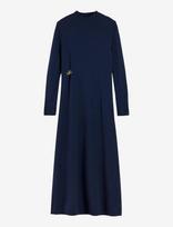 Tommy Hilfiger - Soft Wool Jersey Dress - Megzta liemenė - Tamsiai mėlyna