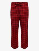 Tommy Hilfiger - Flannel Pj Pant Self Wb - Kelnės - Raudona