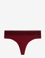Tommy Hilfiger - Thong - Stringai - Burgundiška splava