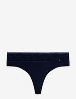 Tommy Hilfiger - Thong - Stringai - Tamsiai mėlyna