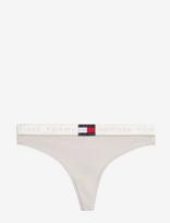 Tommy Hilfiger - Shine Wb Thong (Ext.sizes) - Stringai - Kreminė spalva