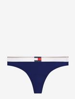 Tommy Hilfiger - Varsity Rib Thong - Stringai - Tamsiai mėlyna