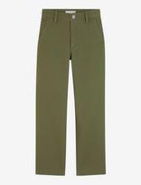 Tommy Hilfiger - Relaxed Herringbone Twill Pant - Chino stiliaus kelnės - Chaki spalva