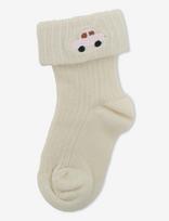 THE ANIMALS OBSERVATORY - Avocet Baby Socks - Kūdikių kojinės - Kreminė spalva
