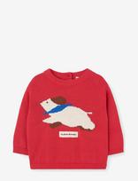 THE ANIMALS OBSERVATORY - Bobcat Baby Sweater - Megztinis - Raudona