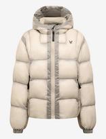 Lyle & Scott - Translucent Puffer Jacket - Striukė - Smėlio
