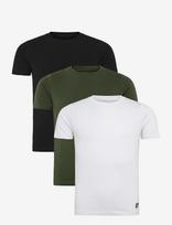 Lyle & Scott - Loungewear 3 Pack T-Shirts - Marškinėliai trumpomis rankovėmis - Juoda
